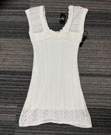 Vertigo White Knit  Dress Photo 0