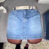 Authentic Vintage 90s Gloria Vanderbilt Jean skort  Photo 0