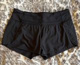 lululemon Black Speed Up Shorts Photo 0