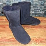 BEARPAW Charcoal Elizabeth II Suede Boot Photo 0
