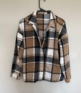 Brown And Black Shacket Photo 0