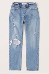 Abercrombie & Fitch Curve Love Dad Jean Photo 0