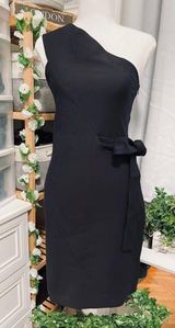 Maje One Shoulder Dress Photo 0