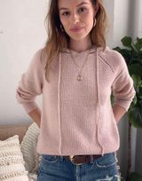 Heartloom Hooded Knit Sweater  Photo 0