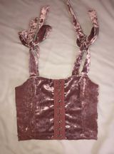 Cute soft pink crop top Photo 0