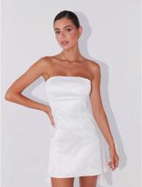 Peppermayo White Mini Dress Photo 0