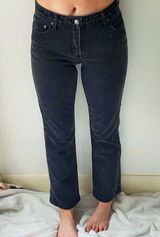 American Vintage Vintage Harley Davidson Gray/Black Low Rise Jeans Photo 0