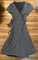 Black Wrap Dress Photo 0