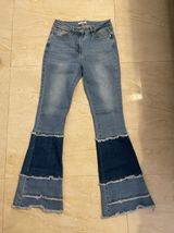 Flare Jean Denim Blue Size 24 Photo 0