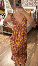 Floral Print Maxi Dress Photo 0