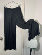 black palazzo pants L Photo 0