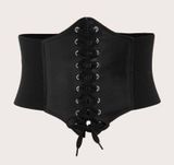 Lace Up Corset Black Photo 0