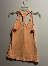 Lululemon Peach Light Orange Racer Back Tank Top | 4 Photo 0