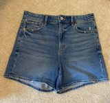 Highest Rise Baggy Jean Shorts Photo 0
