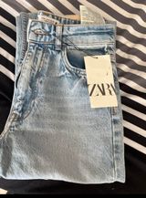 ZARA Jeans Straight Denim Leg Photo 0