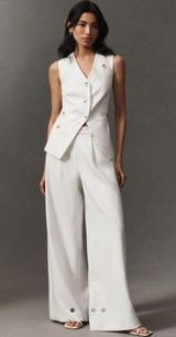 A Love A High Rise Wide Leg Trouser Pants  Photo 0