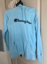 Champion Light Blue Hoodie Photo 0