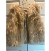 She = Sky Faux Fur Vest- New WIth Tags- Size Large‎ Photo 0