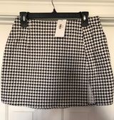 houndstooth skirt Black Size M Photo 0