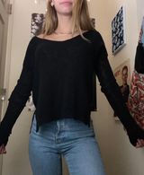 Hollister Black Knitted Long Sleeve Photo 0