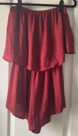 Honey Punch red romper Photo 0