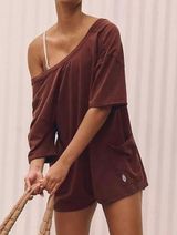 Free People Romper Brown Photo 0
