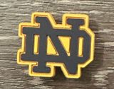 Notre Dame Football Croc Charm Jibbit Photo 0