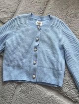 Baby blue Abercrombie and fitch cardigan Photo 0