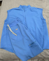 Figs ceil blue scrub set Photo 0