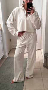 Fabletics  Sweat Set White Photo 0