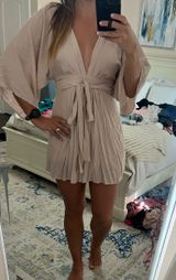Tan Dress Photo 0