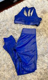 Carbon 38 Blue Workout Set Photo 0