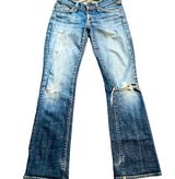Citizens of Humanity Distressed Petite Bootcut Jeans Photo 0