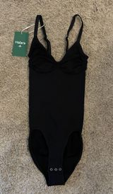 Seamless Flow Adjustable Strap Backless Tummy Control Snap Closure Lounge Sculpting Shapewear Bodysuit Photo 0