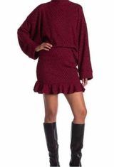 🌺Free People Set The Mood Mock Neck Sweater and Skirt Set🌸🌺 NWT Size XS Photo 0