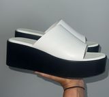 Platform Leather Sandals Photo 0