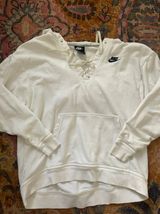 Nike Oversized White Hoodie Photo 0