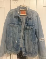 Levi’s Vintage Distressed Denim Jacket Photo 0