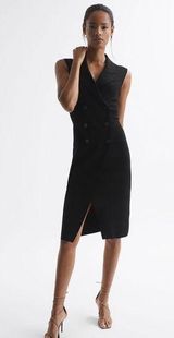 Reiss MILENA Sleeveless Knitted Tux Dress NEW NWT Photo 0