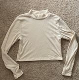 Altar'd State Ribbed Long Sleeve Top Photo 0