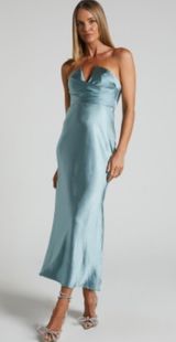 Showpo Blue Midi Dress Photo 0