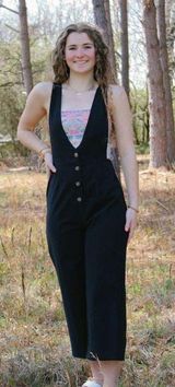 Sienna Sky Black Overall Jumper Photo 0