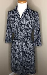 Two Hearts B/W Maternity Dress Photo 0