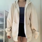 BNWOT  Cream Christy Hoodie Photo 0