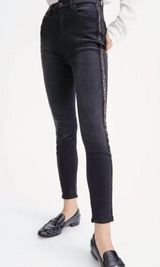 Ralph Lauren Lauren Classic Straight Ankle Jeans With Sequin Details NEW Size 4 Photo 0