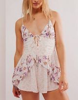 Free People Brielle Printed Playsuit NWOT Photo 0