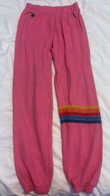 Pink Aviator Nation Sweatpants Photo 0