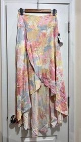 COPY - NWT O’Neil Floral Print High Low Lightweight Skirt - sz M Photo 0