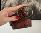 Vintage Genuine Leather Belt Photo 0