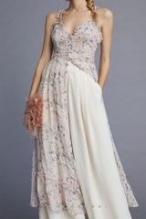 Anthropologie Sheer Curtain Top XS Photo 0